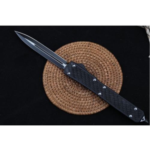 Microtech Saint Ant II (Black Handle, Black Blade)