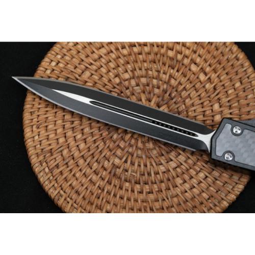 Microtech Saint Ant II (Black Handle, Black Blade)