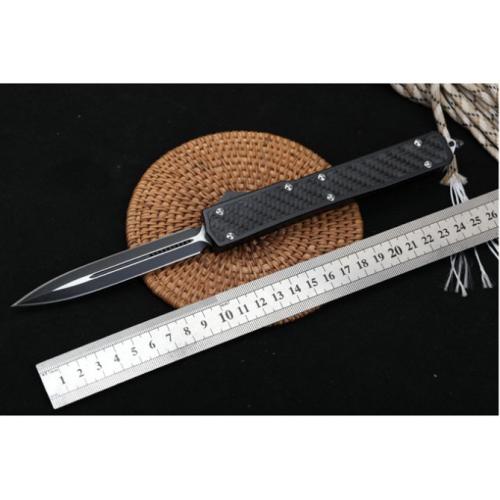 Microtech Saint Ant II (Black Handle, Black Blade)