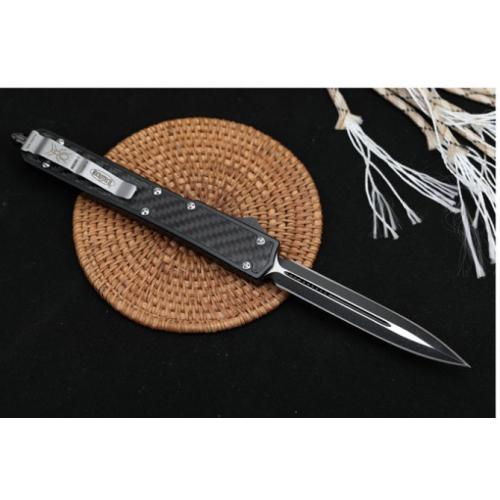 Microtech Saint Ant II (Black Handle, Black Blade)