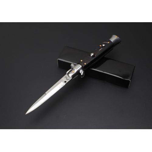 9-Inch Italian Stiletto with Kris Blade