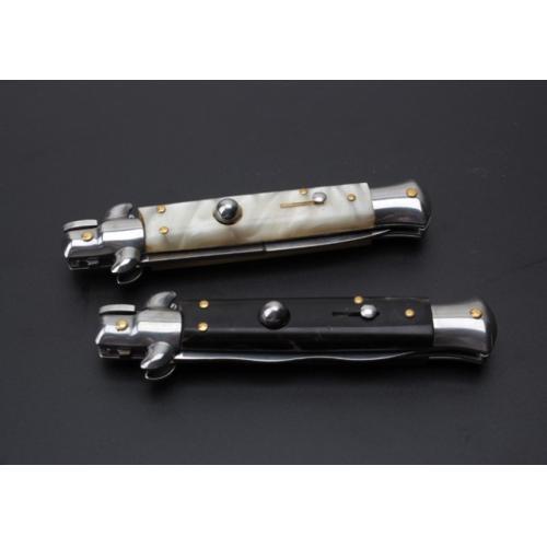9-Inch Italian Stiletto Kris Knife (Available in Three Styles)