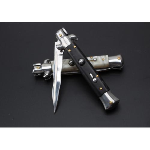 9-Inch Italian Stiletto Kris Knife (Available in Three Styles)
