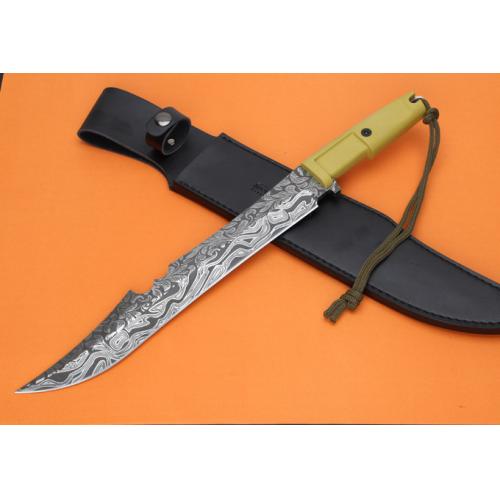 Extreme Force Engraved Fixed Blade Knife