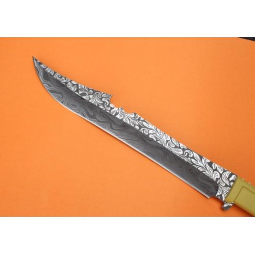 Extreme Force Engraved Fixed Blade Knife