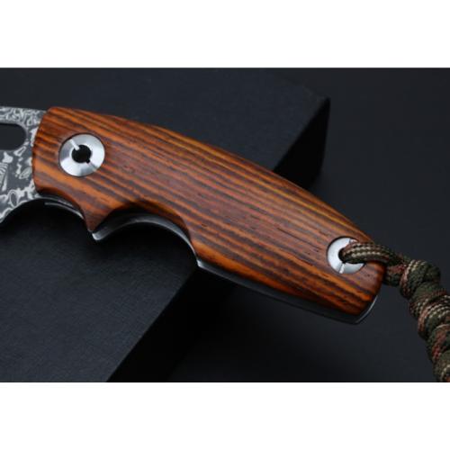 Thomas Toucan Damascus Folding Knife