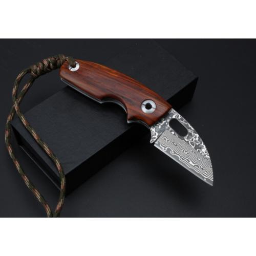 Thomas Toucan Damascus Folding Knife