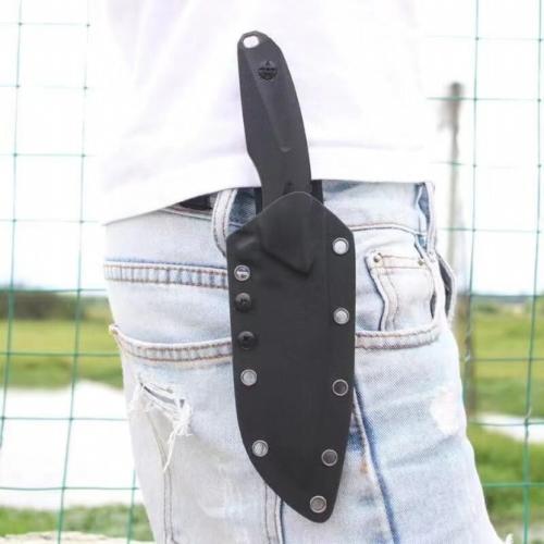 Cold Blade Po Jun crafted with imported DC53 steel, featuring an ultra-high hardness of 62 HRC.