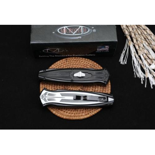 Microtech - Bat Spring-Assisted Knife: Precision Meets Power