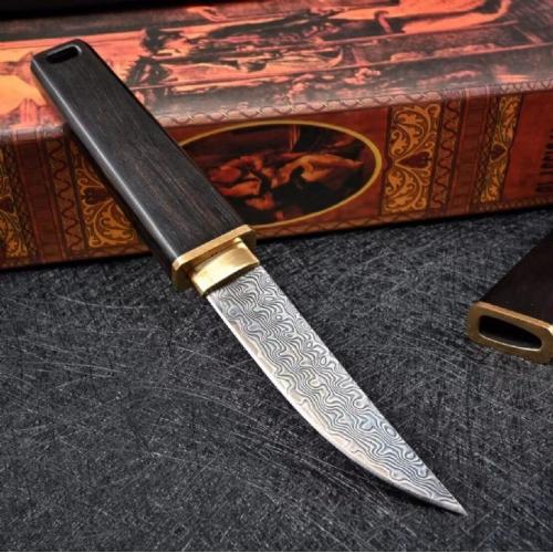 VG10 Damascus - Maple Samurai: A Fusion of Tradition and Craftsmanship