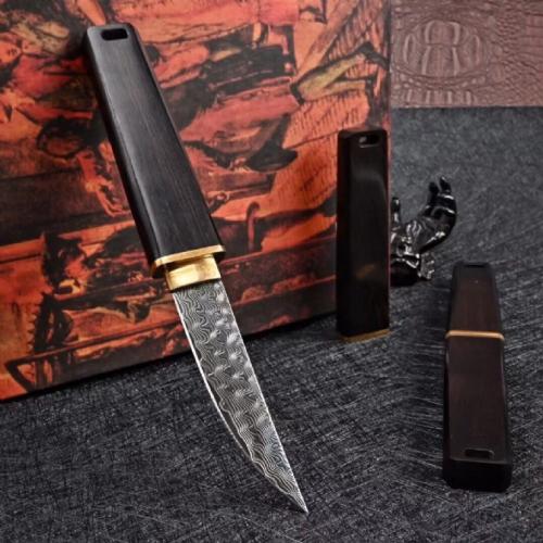 VG10 Damascus - Maple Samurai: A Fusion of Tradition and Craftsmanship