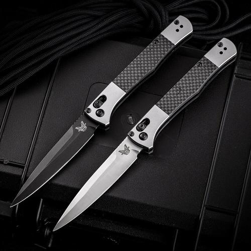 Introducing the Butterfly New Italian Mafia 4170BK Automatic Knife.