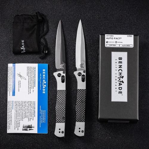 Introducing the Butterfly New Italian Mafia 4170BK Automatic Knife.