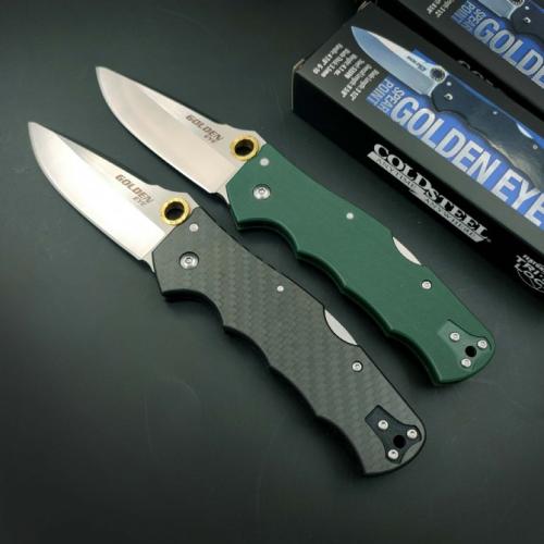 Introducing the Cold Steel 62QCFB Golden Eye Elite Folding Knife.