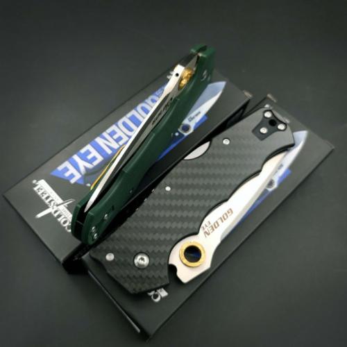 Introducing the Cold Steel 62QCFB Golden Eye Elite Folding Knife.