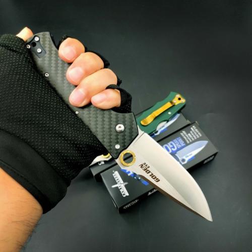 Introducing the Cold Steel 62QCFB Golden Eye Elite Folding Knife.