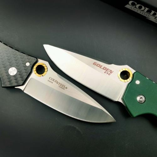 Introducing the Cold Steel 62QCFB Golden Eye Elite Folding Knife.