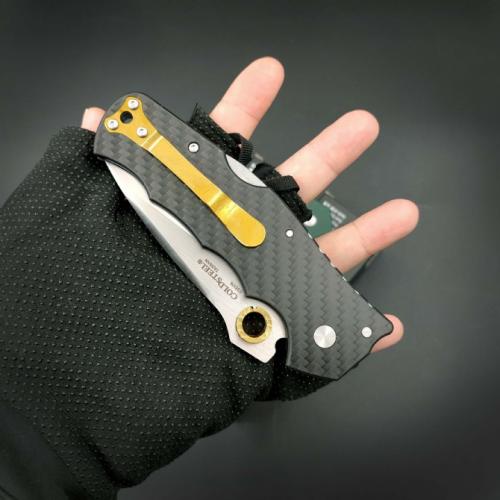Introducing the Cold Steel 62QCFB Golden Eye Elite Folding Knife.