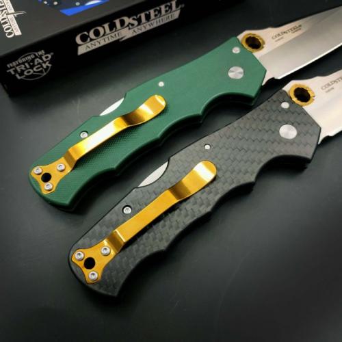 Introducing the Cold Steel 62QCFB Golden Eye Elite Folding Knife.