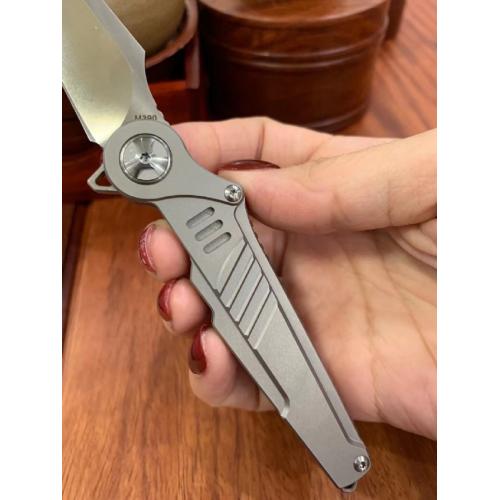 Steel Whale Quick-Open Folding Knife (D2 Steel)