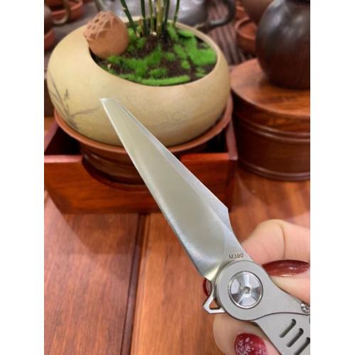 Steel Whale Quick-Open Folding Knife (D2 Steel)