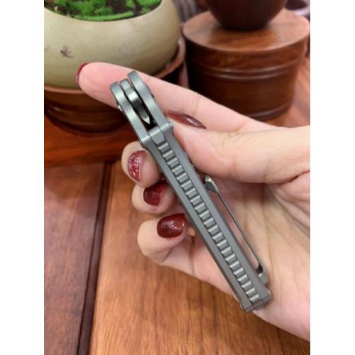 Steel Whale Quick-Open Folding Knife (D2 Steel)