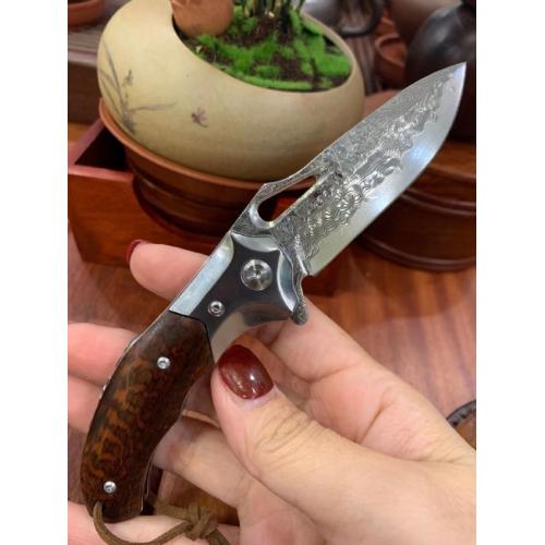 Arrow Shark Quick-Open Folding Knife with Bearing System