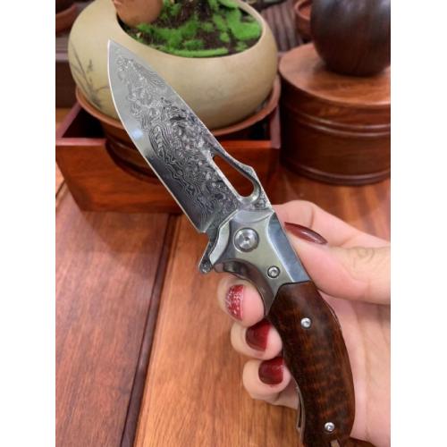 Arrow Shark Quick-Open Folding Knife with Bearing System