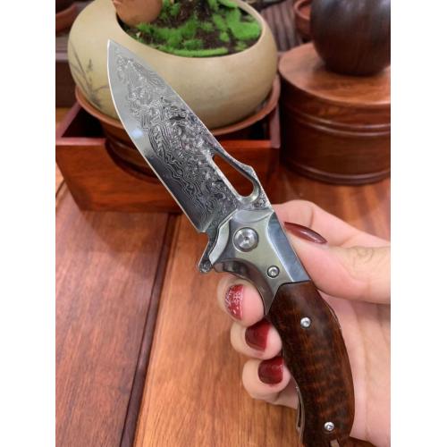 Arrow Shark Quick-Open Folding Knife with Bearing System
