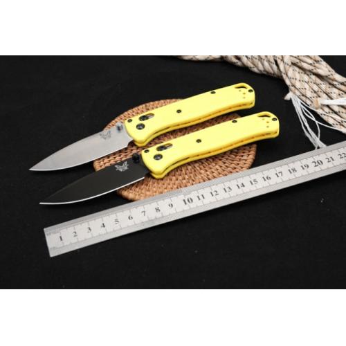 Introducing the New Butterfly 535 Folding Knife with a striking Yellow Handle.