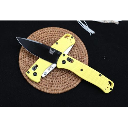 Introducing the New Butterfly 535 Folding Knife with a striking Yellow Handle.