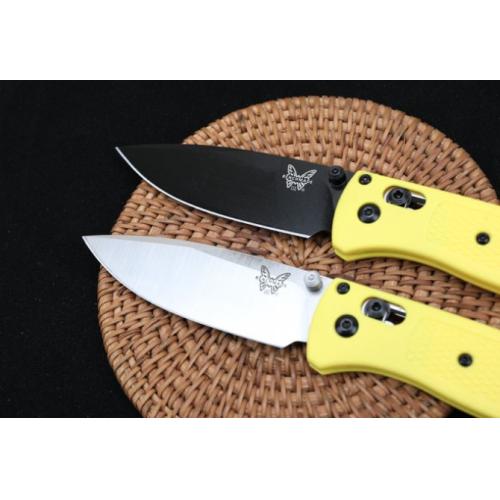 Introducing the New Butterfly 535 Folding Knife with a striking Yellow Handle.