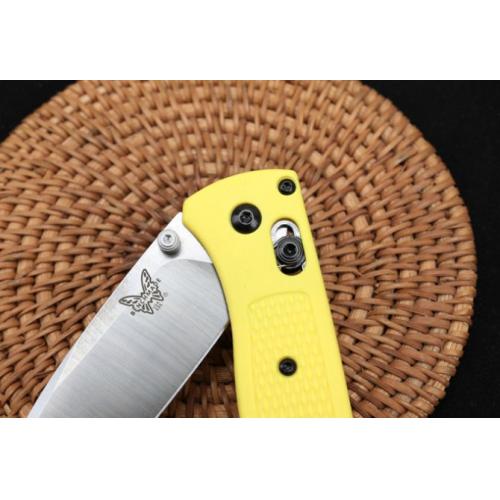 Introducing the New Butterfly 535 Folding Knife with a striking Yellow Handle.