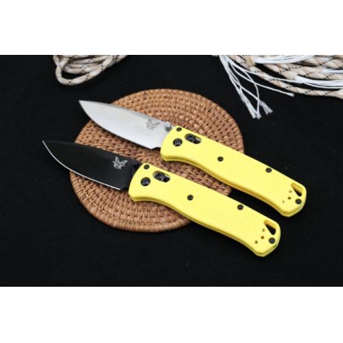 Introducing the New Butterfly 535 Folding Knife with a striking Yellow Handle.
