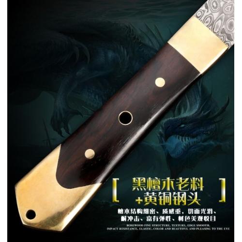 Enhanced Dragon Scale Samurai Sword