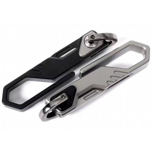 Upgraded Titanium Folding Keychain Knife
