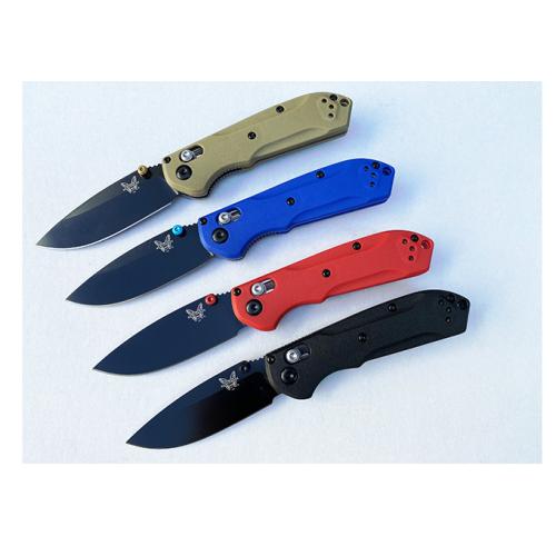 Introducing the New Butterfly 565 Folding Knife with a sleek black blade.