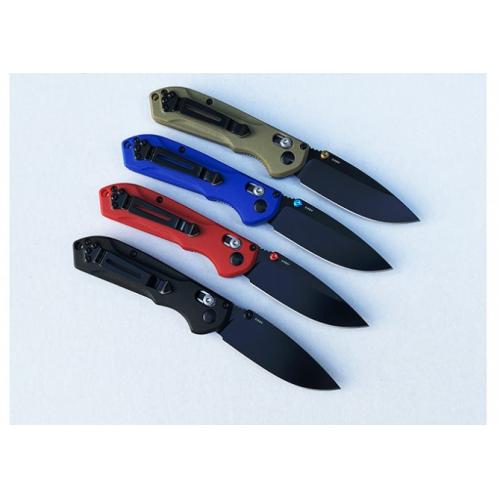 Introducing the New Butterfly 565 Folding Knife with a sleek black blade.