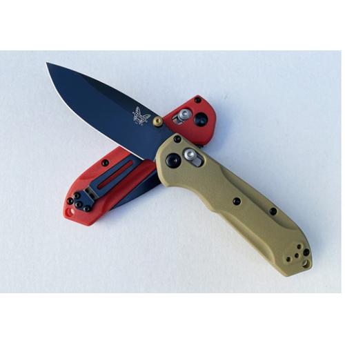 Introducing the New Butterfly 565 Folding Knife with a sleek black blade.