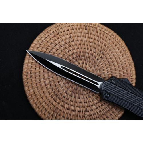 Green Spring-Assisted Knife