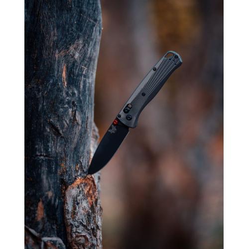 Benchmade 535BK-4 Bugout Folding Knife with Black Blade