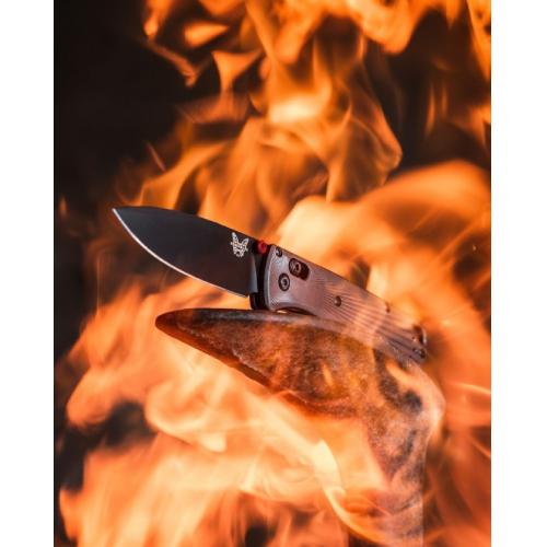 Benchmade 535BK-4 Bugout Folding Knife with Black Blade