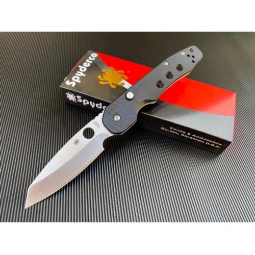 Spyderco C240 Bearing Folding Knife with G10 Handle