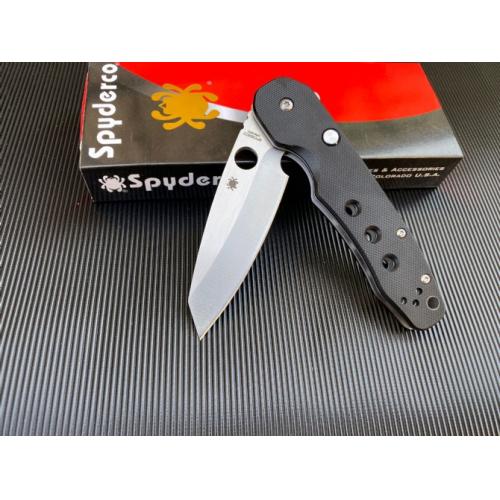Spyderco C240 Bearing Folding Knife with G10 Handle
