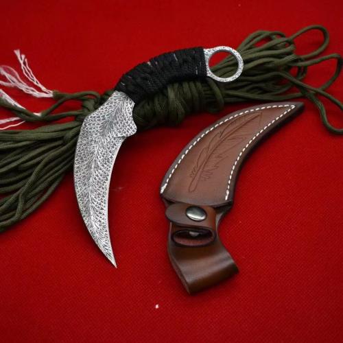 Double-Edged Feather Pattern Claw: A Unique Blend of Elegance and Precision