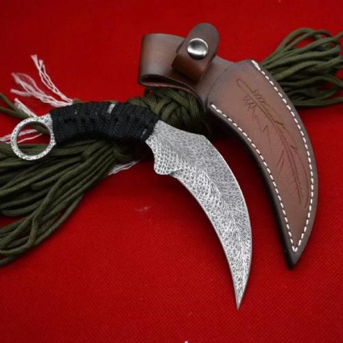 Double-Edged Feather Pattern Claw: A Unique Blend of Elegance and Precision