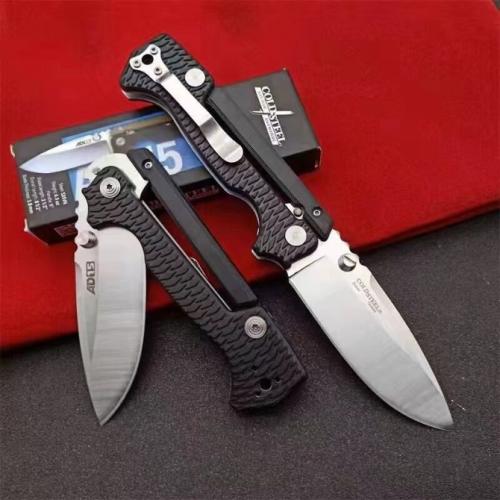 Introducing the New Cold Steel AD15 Tactical Folding Knife with a G10 Handle.