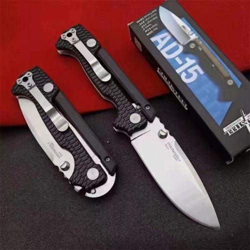 Introducing the New Cold Steel AD15 Tactical Folding Knife with a G10 Handle.