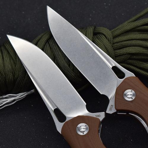 M390 Desert Warrior Quick-Open Folding Knife