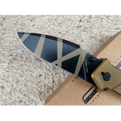 Extreme Force MF1 Folding Knife - Tiger Stripe Edition